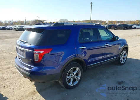 2015 Ford Explorer Limited из США, поврежденный, VIN 1FM5K8F85FGA09414